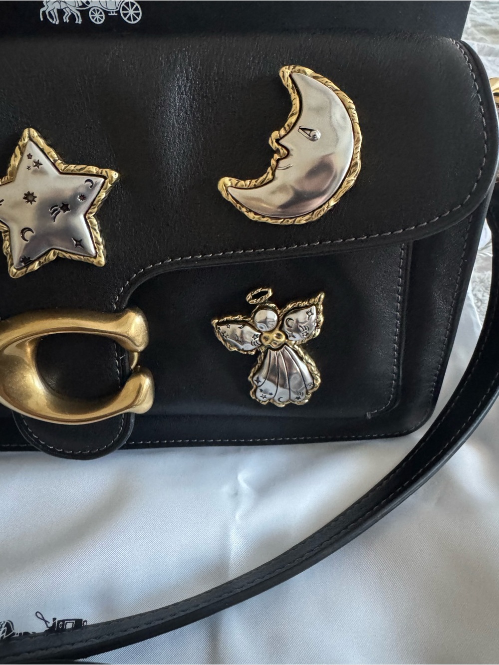 NWT Coach Tabby Shoulder Bag 26 with Pins - Picture 6 of 16
